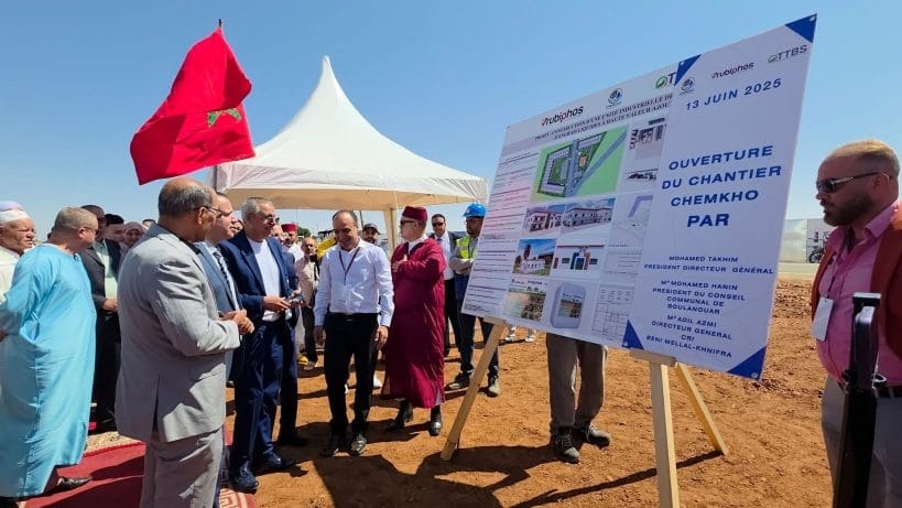 Chemkho lance la construction de la première unité industrielle de production d’engrais liquides à Khouribga